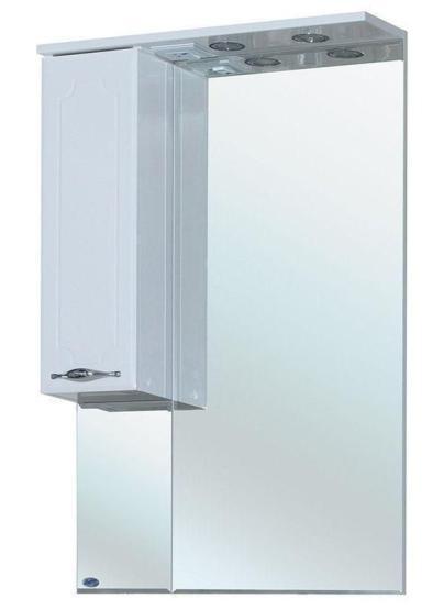 Зеркало-шкаф Bellezza Стелла 65 L с подсветкой белый