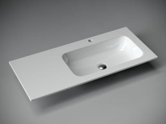 Раковина Ceramicanova Element CN7015 1010x457x137, чаша справа