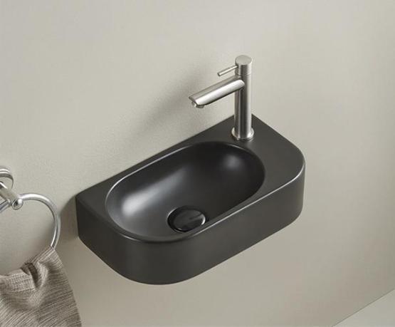 Раковина Gid Bm9274L подвесная 40 Черный матовый