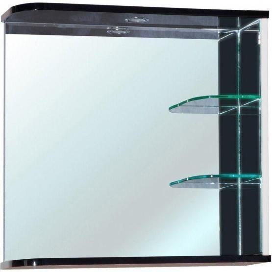 Зеркало Bellezza Рио 70 R с ИК выкл. с подсветкой красное/черное