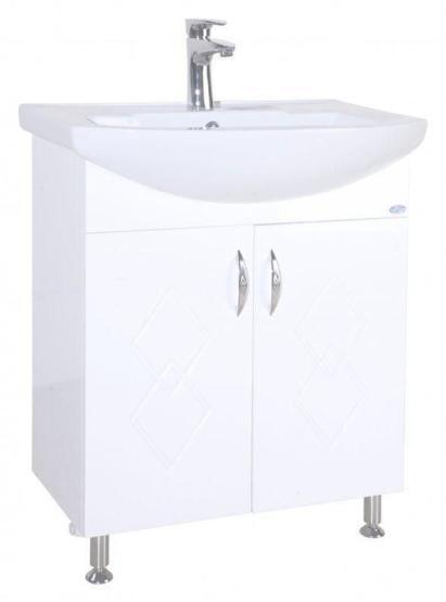 Тумба под раковину Bellezza Элеганс 50 напольная белая