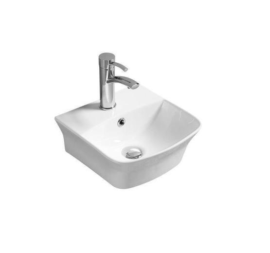 Раковина SantiLine SL-2006 45x40 подвесная керамическая Белый