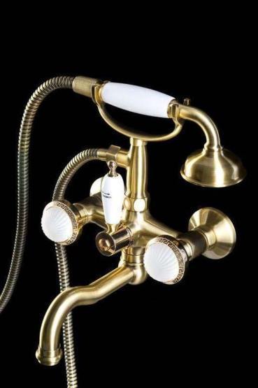 Смеситель для ванны Boheme Satine 313-ST бронза