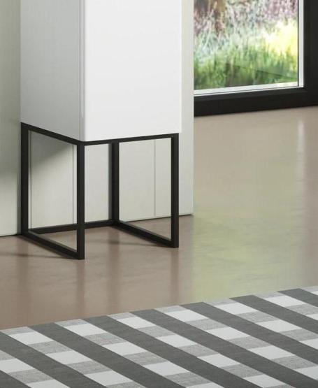 Рама пенал СИТИ черный матовый SANVIT  30 напольная Черный