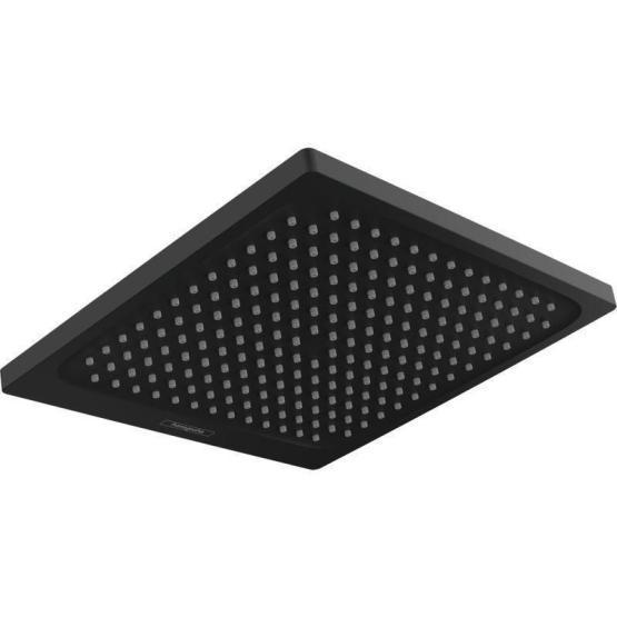 Верхний душ Hansgrohe 26726670 Crometta E 240х240 мм, 1 режим черный матовый
