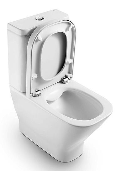 Крышка для унитаза Roca The Gap 801730004 петли хром