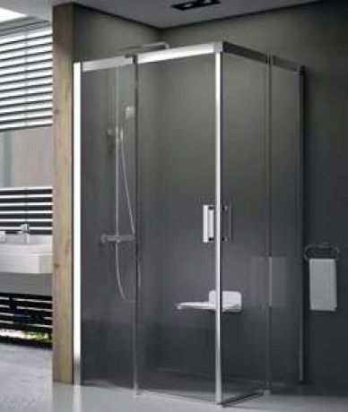 Душевой уголок Ravak MSRV4-100/100 блестящая+транспарент