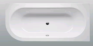 Bette Starlet ванна 1850х850х420 мм, в левый угол, в комплекте звукопоглощающие пластины, сталь, цвет белый