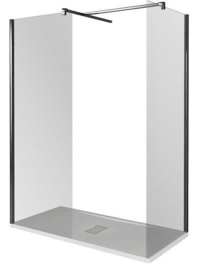 Душевой уголок GOOD DOOR WALK IN SP+P-100-C-В 100x90 прозрачное