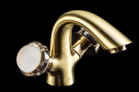 Смеситель для раковины Boheme Satine 311-ST бронза