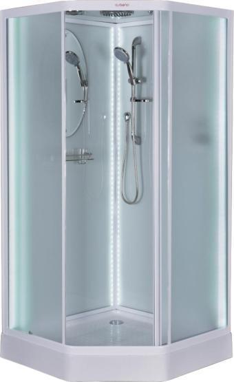 Душевая кабина Esbano Led ES-L90PR, 90x90 см