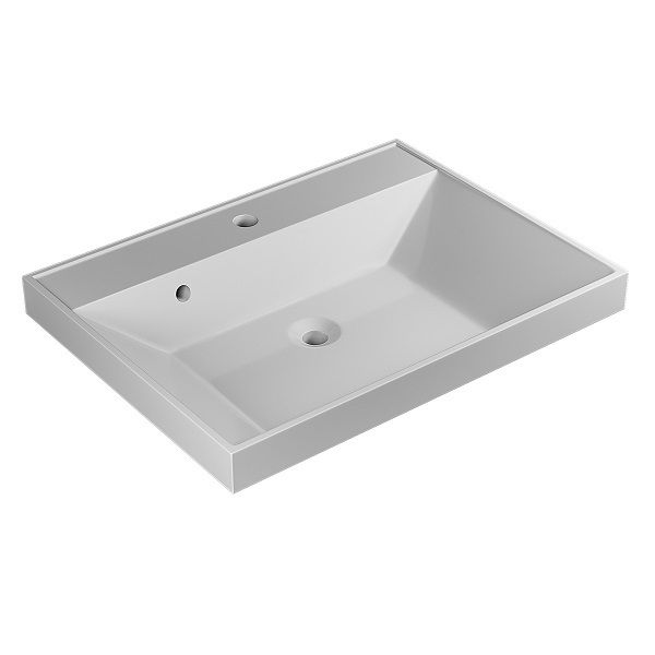 Раковина Uperwood Classic 60 см, прямоугольная