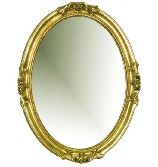 Зеркало Boheme овальное 85х65 511-G, золото ПУ без подсветки