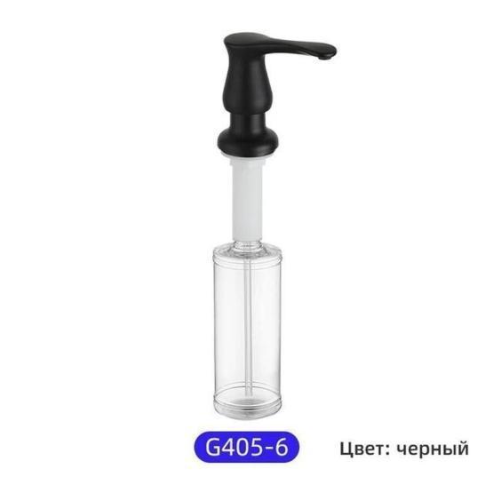 Дозатор для мойки Gappo G405-6 пластик черный 300мл