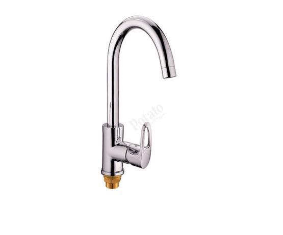 Смеситель Potato Р4021 для кухни, хром