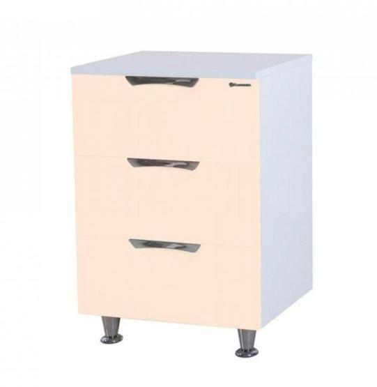 Тумба под раковину Bellezza Лагуна 60 напольная с 3 ящ. бежевая