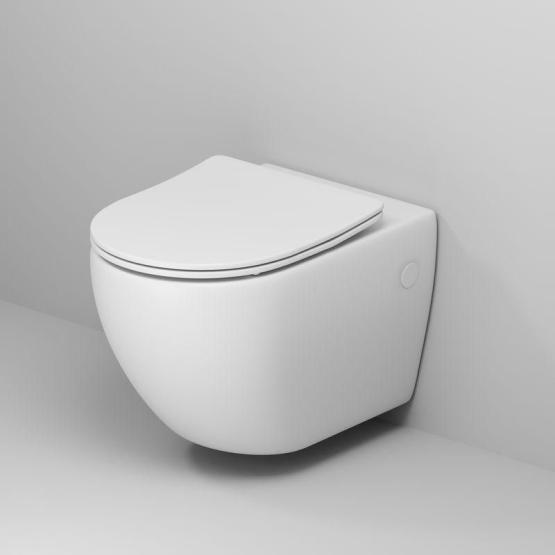 Унитаз Grossman GR-4411MS Color (550*365*395) БЕЛЫЙ МАТОВЫЙ подвесной Безободковый