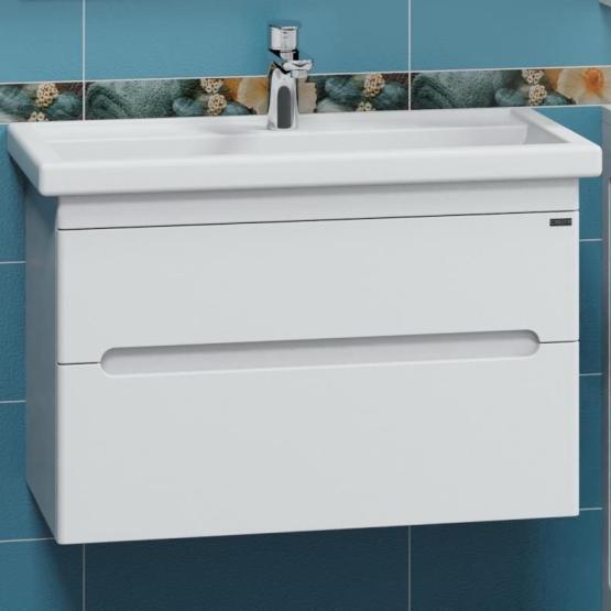 Тумба под раковину СаНта Лондон-80  2 ящ, подвес. (ум. Фостер 80)