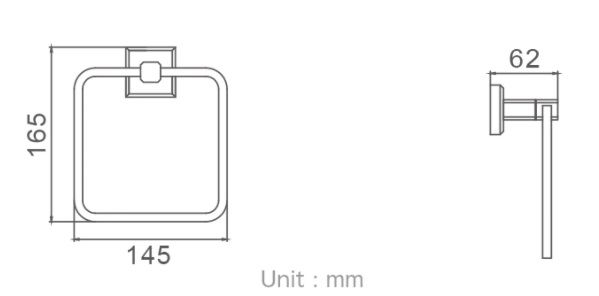 Полотенцедержатель Gappo G3804
