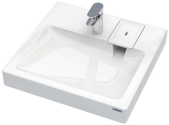 Раковина над стиральной машиной Paulmark BERG 710431, белая, 60х50, с комплектом