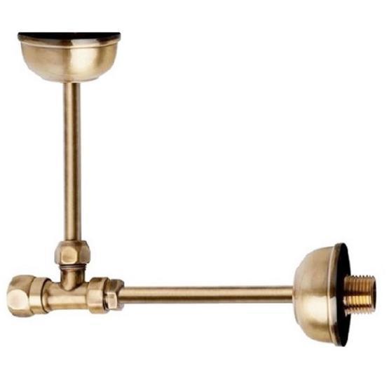 Жесткая подводка воды Magliezza Retro 9088-BR для бачка унитаза, цвет бронза