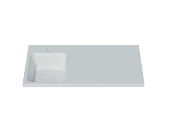 Раковина над стиральной машиной Madera Kamilla 100, левая