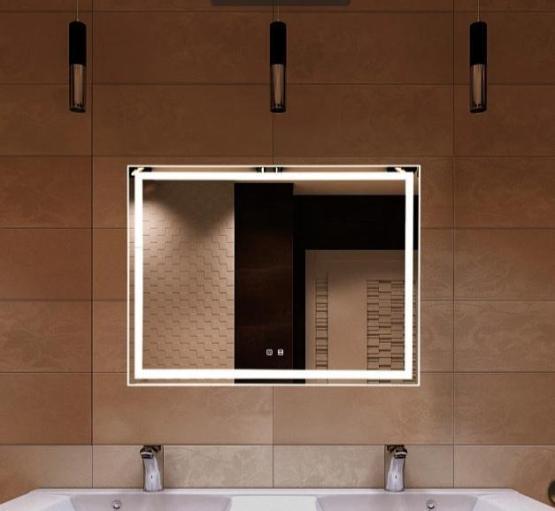 Зеркало Silver Mirrors Ливия-Р 800х600 сенсорный выключатель, датчик присутствия