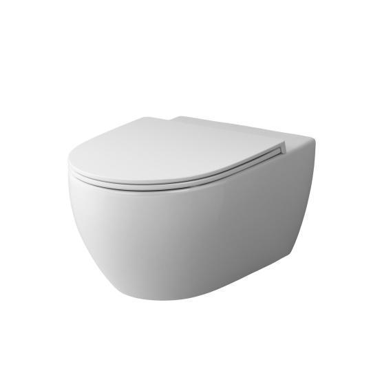 Унитаз подвесной FlashClean AM.PM Awe C111700WH безободковый, без сиденья