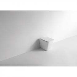 Унитаз CeramaLux NS-3170 54 см приставной безободковый микролифт