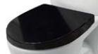 Roca Victoria Nord ZRU9302627 Сиденье и крышка для унитаза дюропласт soft-close, черный цвет