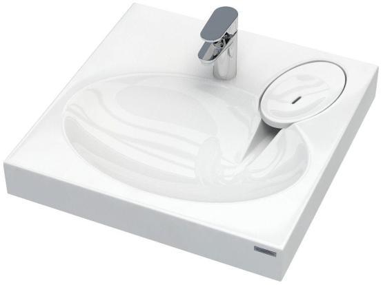 Раковина над стиральной машиной Paulmark STERN 700431, белая, 60х60, с комплектом