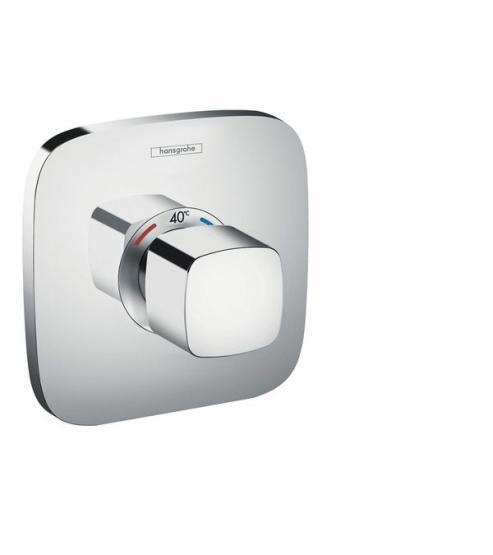Термостат Hansgrohe Ecostat E Highflow 15706000, 59 л/мин, наружная часть, для 01800180, хром