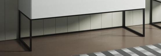 Рама Сити 100 черный мат SANVIT  100 напольная Черный