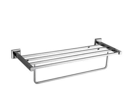 Полка для ванной Gappo G3824 с полотенцедержателем 58 см