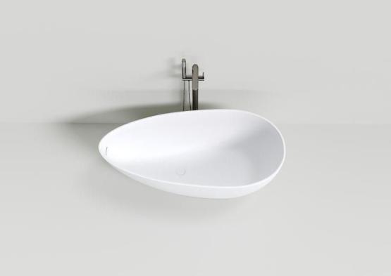 Ванна NT BAGNO NT312 1500 PETALO 1500x750 искусственный камень белый матовый