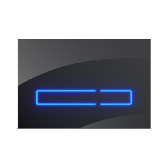 Клавиша для инсталляции AM.PM Touch Pro I0450A38 черный глянец