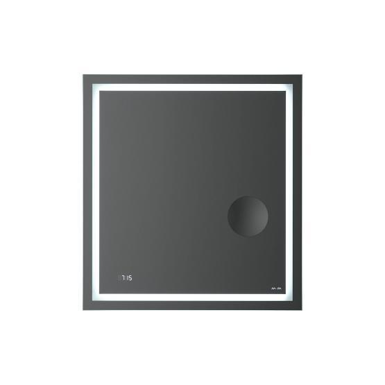 Зеркало AM.PM GEM 65 см Led-подсветка, часами и косметическим зеркалом, M91AMOX0653WG