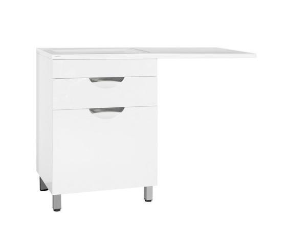 Тумба под раковину Style Line Elfante Жасмин 60 (1 ящ.) с корзиной Люкс PLUS