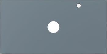 Столешница для раковины Aquanet Арт 90 мисти грин МДФ