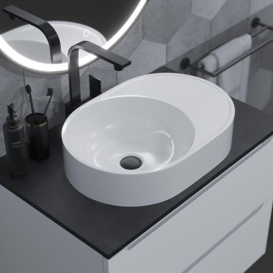 Раковина Uperwood Luna 50 см, овальная