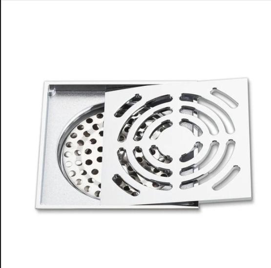 Душевой трап Gappo G81052 хром 100x100мм