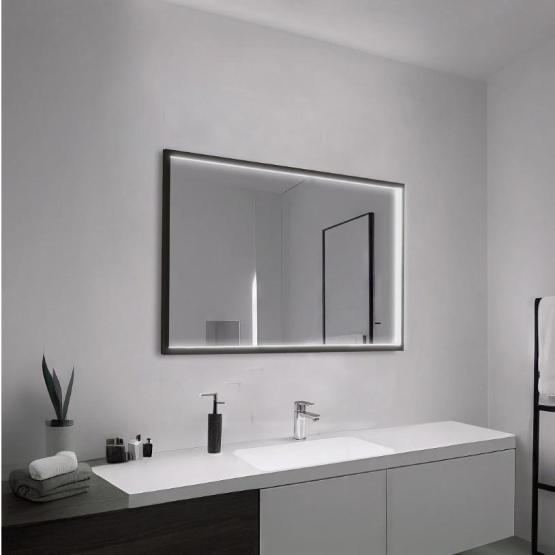 Зеркало Silver Mirrors Эдисон 900х650 бесконтактный сенсор
