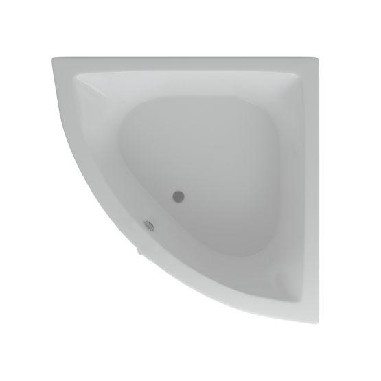 Ванна АКВАТЕК Юпитер 150x150 без гидромассажа с фронтальным экраном