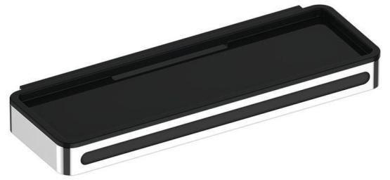 Корзинка для душа Keuco Plan 14959010038 хром/светло-серый (RAL 7035)