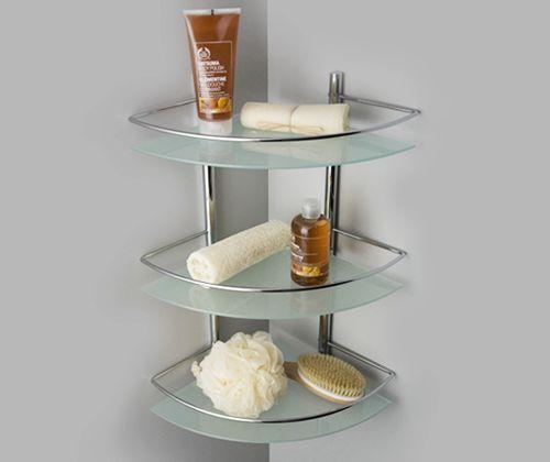 Этажерка настенная WasserKraft K-3133 31 см хром