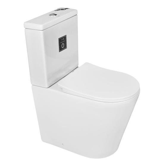 Унитаз EMMY 8006 напольный с бачком и сиденьем микролифт термопласт