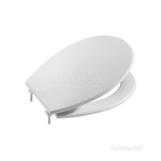 Крышка для унитаза Roca Victoria Nord Soft Close Black Edition ZRU9000103 петли хром