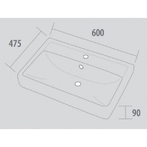 Раковина Dreja Q 60 191638