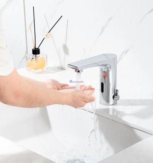 Смеситель для раковины Frap F514 сенсорный с регулировкой температуры