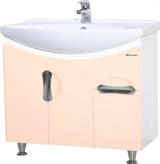 Тумба под раковину Bellezza Лагуна 75 напольная с 1 ящ. бежевая